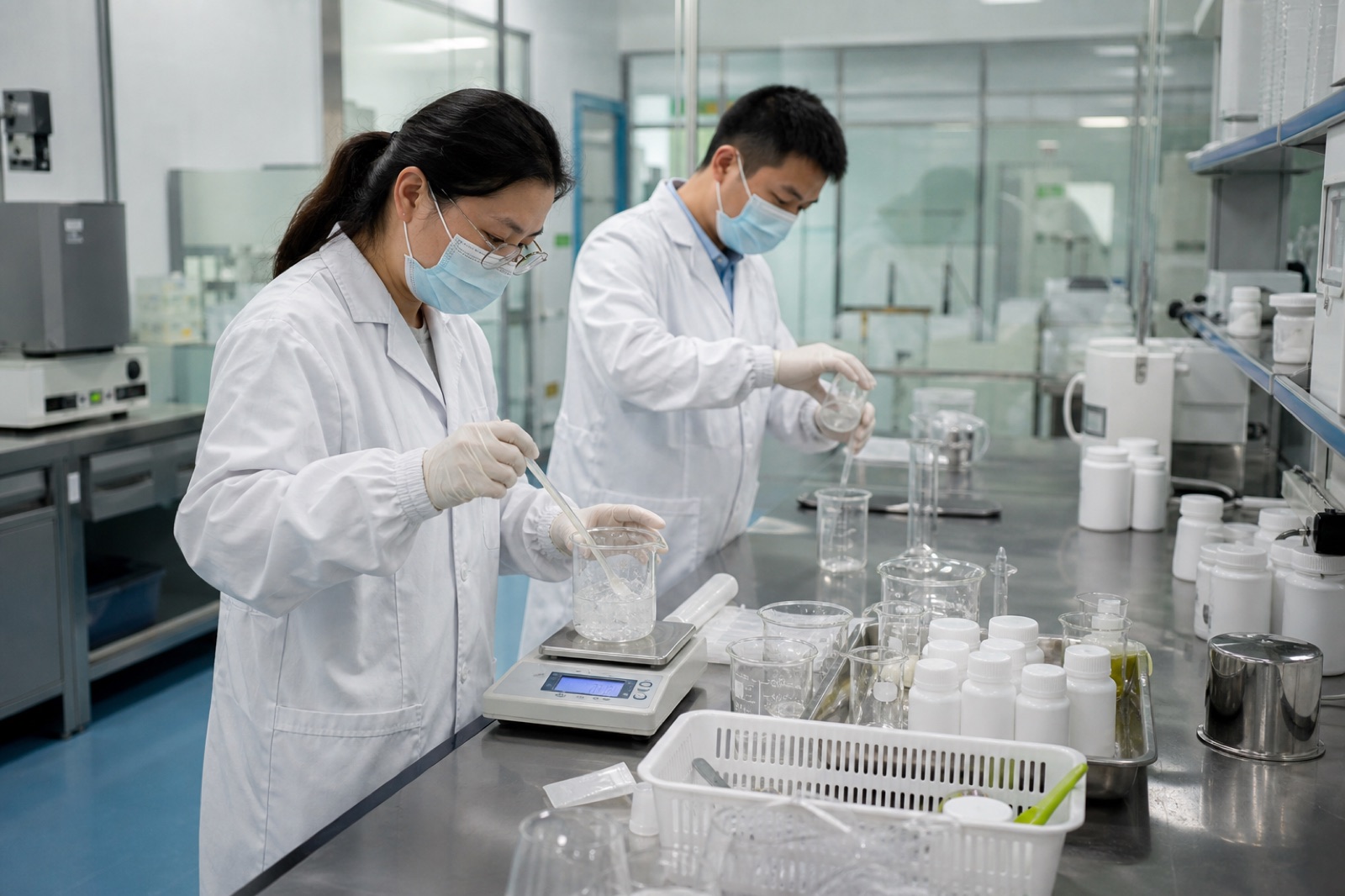 Formulation & sample development — illustrative process visual